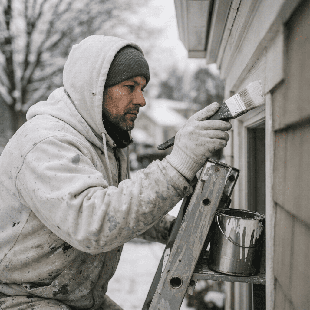 Why painting in the winter is safer than in the summer