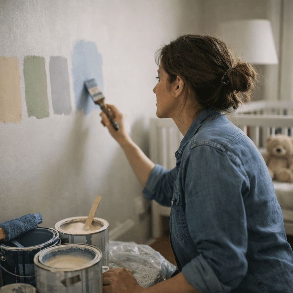 What paint should i use to paint my babys nursery