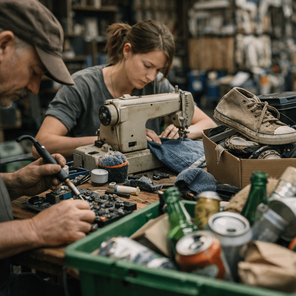 Repair, reuse, recycle.. for sustainability